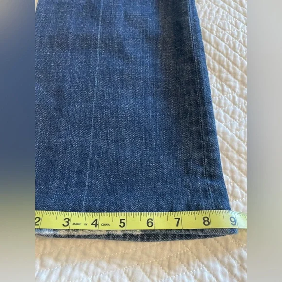 CITIZENS OF HUMANITY Kelly Boot Cut Low Rise Dark Blue Jeans Denim Y2K Womens 29 - Picture 14 of 16